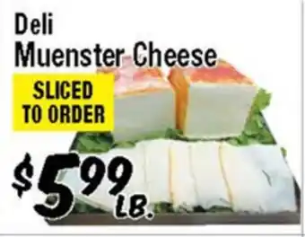 Western Beef Deli Muenster Cheese offer