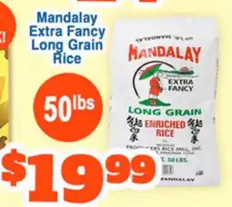 Western Beef Mandalay Extra Fancy Long Grain Rice offer