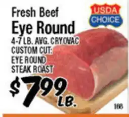 Western Beef Fresh Beef Eye Round offer