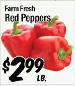 Western Beef Farm Fresh Red Peppers offer