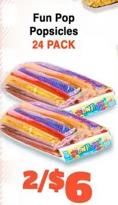 Western Beef Fun Pop Popsicles offer