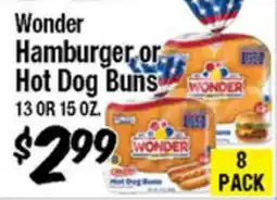Western Beef Wonder Hamburger or Hot Dog Buns offer