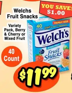 Western Beef Welchs Fruit Snacks offer