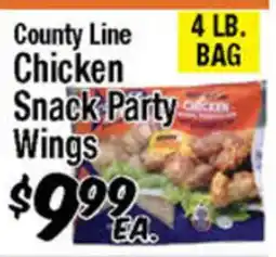 Western Beef County Line Chicken Snack Party Wings offer