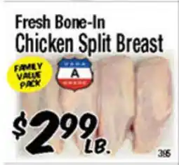 Western Beef Fresh Bone-In Chicken Split Breast offer