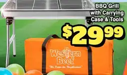 Western Beef BBQ Grill with Carrying Case & Tools offer