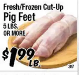 Western Beef Fresh/Frozen Cut-Up Pig Feet offer