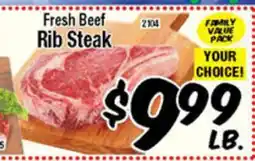 Western Beef Fresh Beef Rib Steak offer