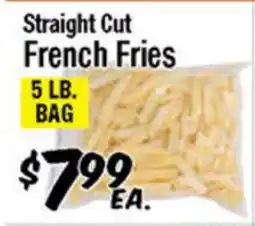 Western Beef Straight Cut French Fries offer