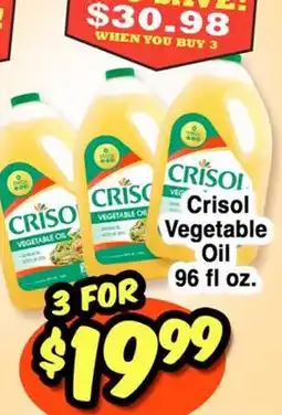Western Beef Crisol Vegetable Oil offer