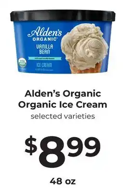 Lifethyme Alden's Organic Organic Ice Cream offer