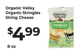 Lifethyme Organic Valley Organic Stringles String Cheese offer