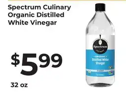 Lifethyme Spectrum Culinary Organic Distilled White Vinegar offer