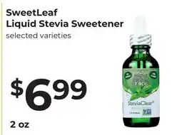 Lifethyme SweetLeaf Liquid Stevia Sweetener offer
