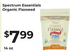 Lifethyme Spectrum Essentials Organic Flaxseed offer
