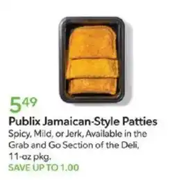 Publix Publix Jamaican-Style Patties offer