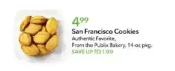 Publix San Francisco Cookies offer