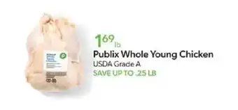 Publix Whole Young Chicken