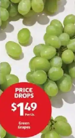 Aldi Green Grapes offer