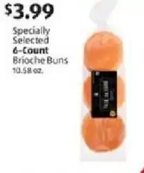 Aldi Specially Selected 6-Count Brioche Buns offer
