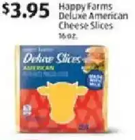 Aldi Happy Farms Deluxe American Cheese Slices offer