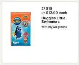 Walgreens Huggies Little Swimmers offer