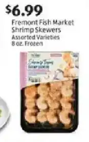 Aldi Fremont Fish Market Shrimp Skewers offer