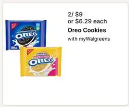 Walgreens Oreo Cookies offer