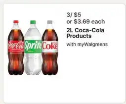 Walgreens 2L Coca-Cola Products offer