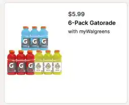 Walgreens 6-Pack Gatorade offer