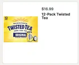 Walgreens 12-Pack Twisted Tea offer