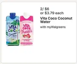 Walgreens Vita Coco Coconut Water offer