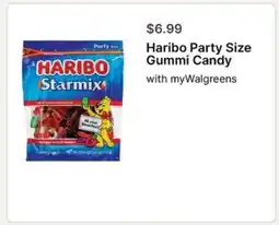 Walgreens Haribo Party Size Gummi Candy offer