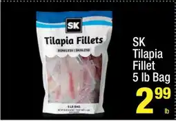 Super King Markets SK Tilapia Fillet 5 lb Bag offer