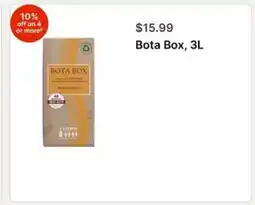 Walgreens Bota Box, 3L offer