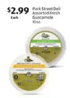 Aldi Park Street Deli Assorted Fresh Guacamole offer