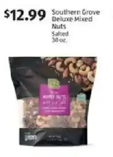 Aldi Southern Grove Deluxe Mixed Nuts Salted offer