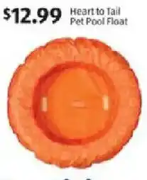 Aldi Heart to Tail Pet Pool Float offer