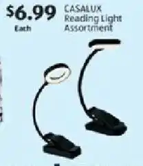 Aldi CASALUX Reading Light Assortment offer