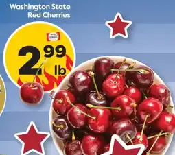 Weis Markets Washington State Red Cherries offer