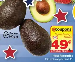 Weis Markets Hass Avocados offer