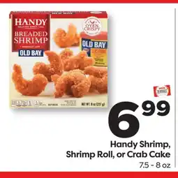 Weis Markets Handy Shrimp, Shrimp Roll, or Crab Cake offer