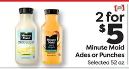 Weis Markets Minute Maid Ades or Punches offer