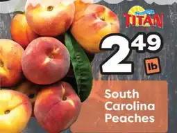 Weis Markets Titan South Carolina Peaches offer