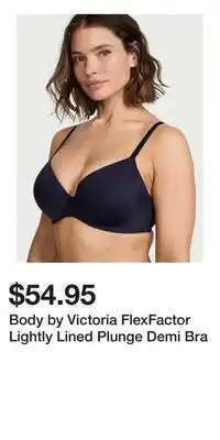 Victoria's Secret Body by Victoria FlexFactor Lightly Lined Plunge Demi Bra offer