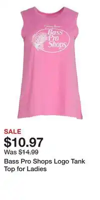 Cabela's Bass Pro Shops Logo Tank Top for Ladies offer