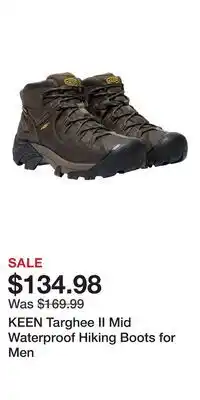 Cabela's KEEN Targhee II Mid Waterproof Hiking Boots for Men offer