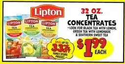 Ollie's LIPTON 32 OZ. TEA CONCENTRATES offer