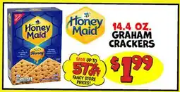 Ollie's Honey Maid 14.4 OZ. GRAHAM CRACKERS offer