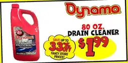 Ollie's Dynamo 80 OZ. DRAIN CLEANER offer